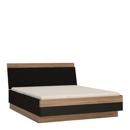 Monaco Kingsize Bed in Stirling Oak