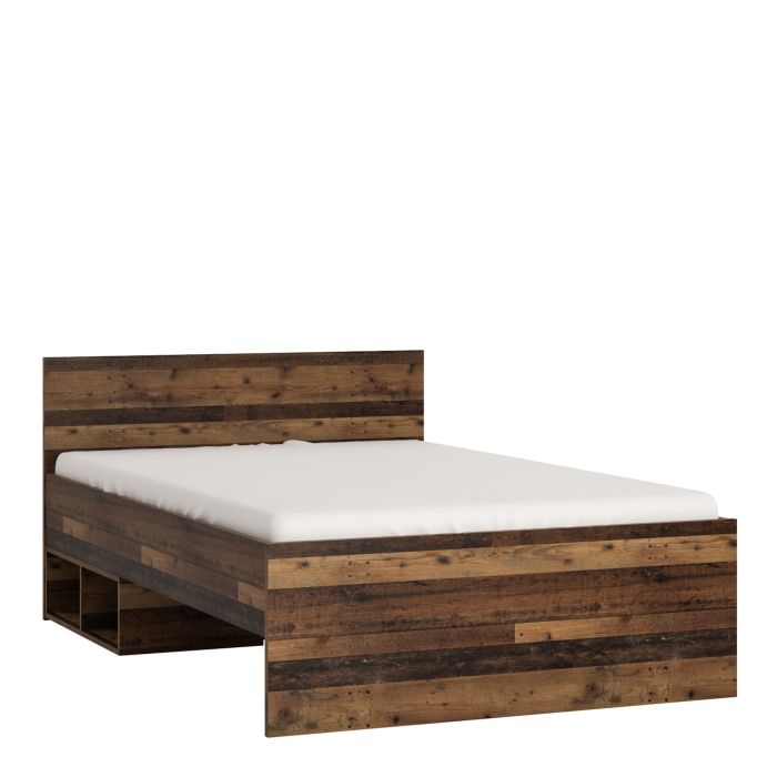 Brooklyn Small Double Bed 120cm in Walnut