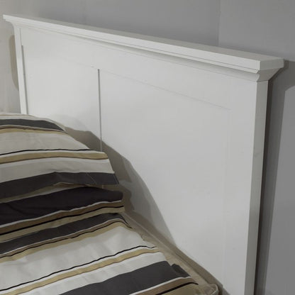 Paris Double Bed in White