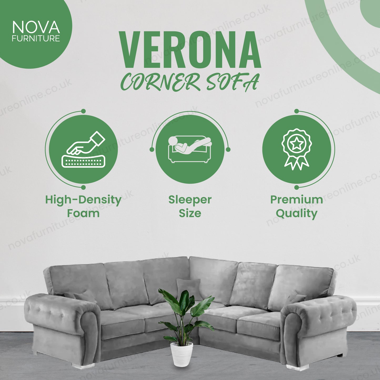 Verona Corner Sofa