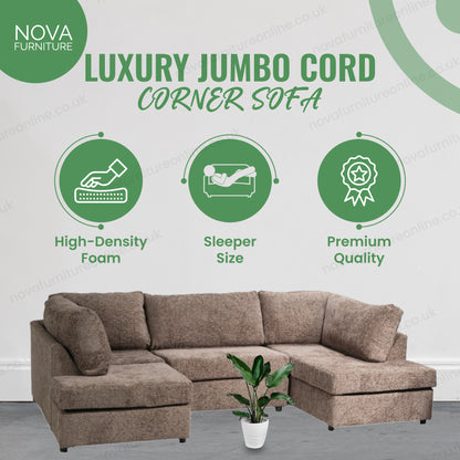 Luxury U Shaped Corner Sofa