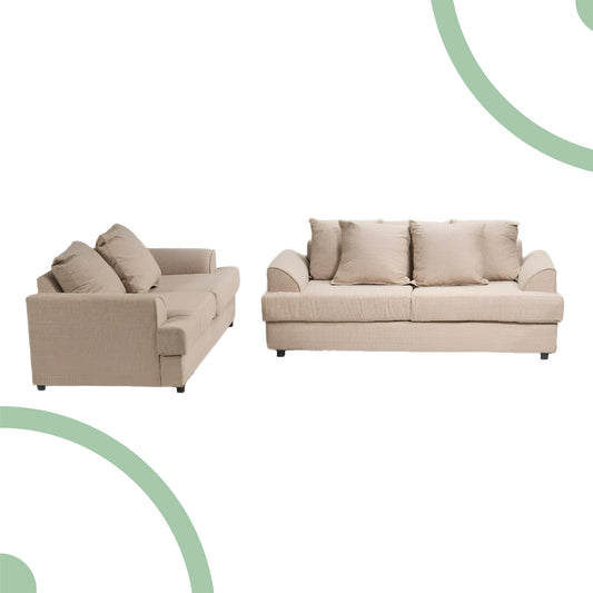 Hampton Chenille Luxury Sofa Set